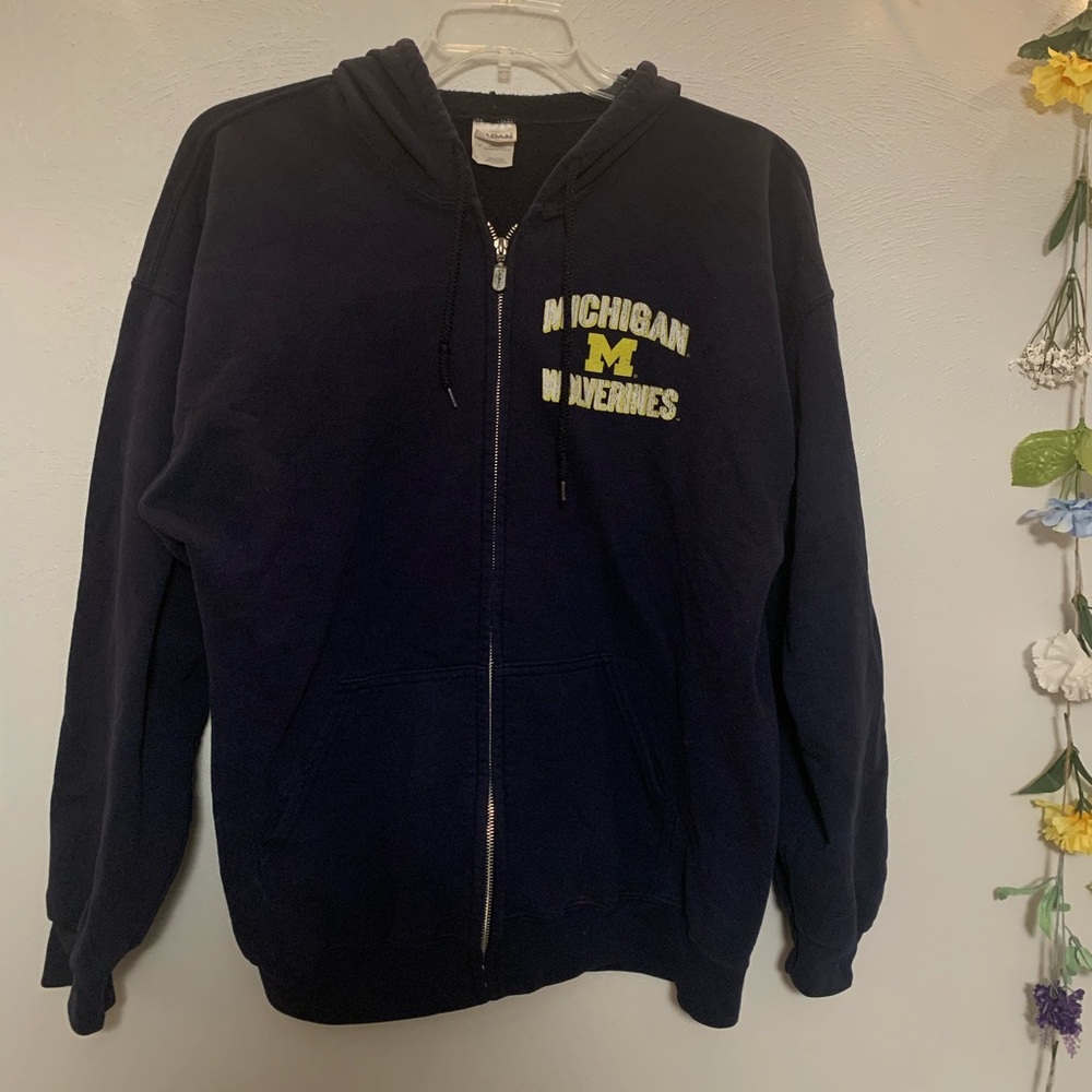University of Michigan Zip Up